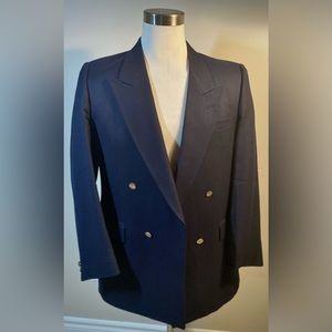 Hunt Club - Double-Breasted Equestrian Coat - XL